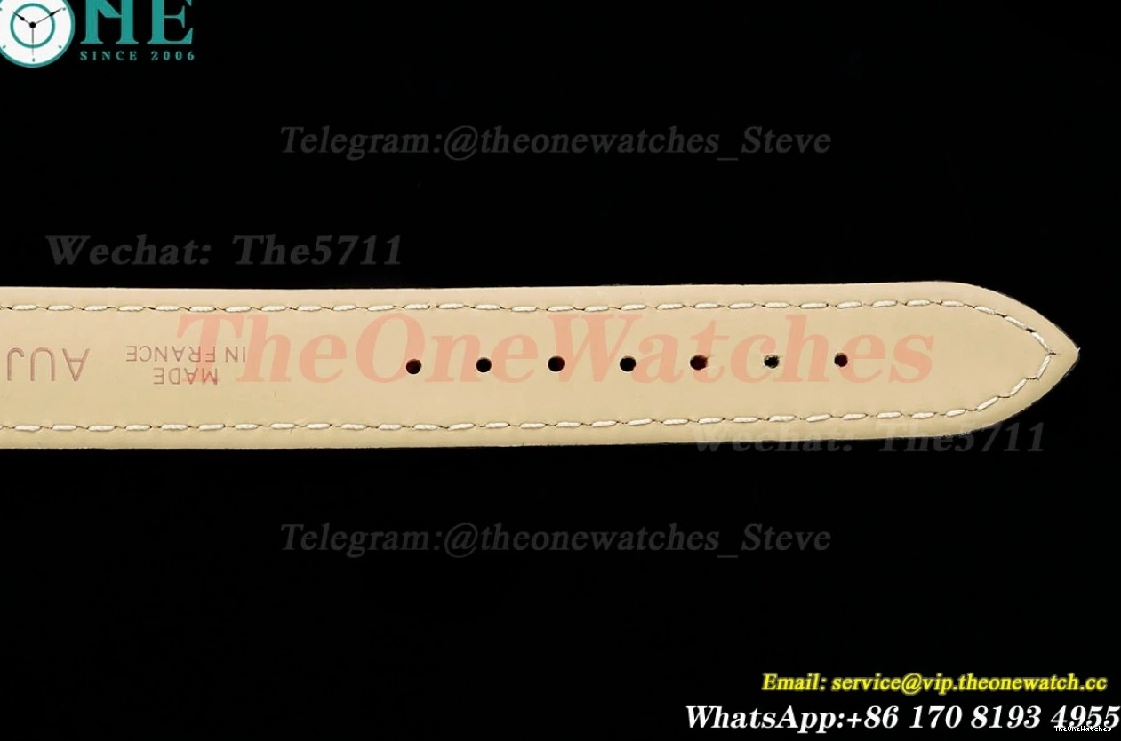 28mm SS Cartier Bleu De AF White Ballon LE Quartz Dia 1223